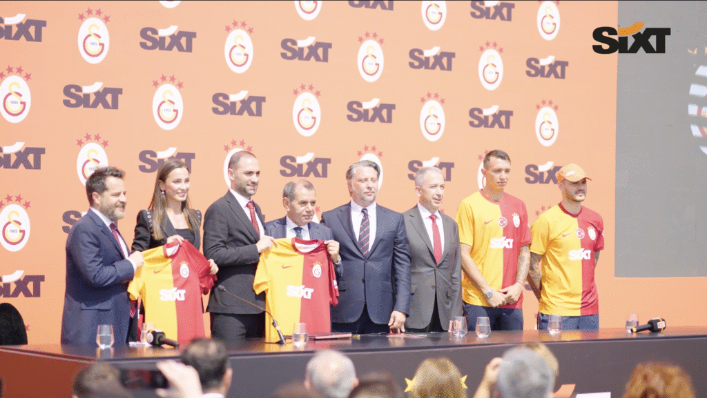 Galatasaray & Sixt rent a car Sponsorluk Etkinliği
